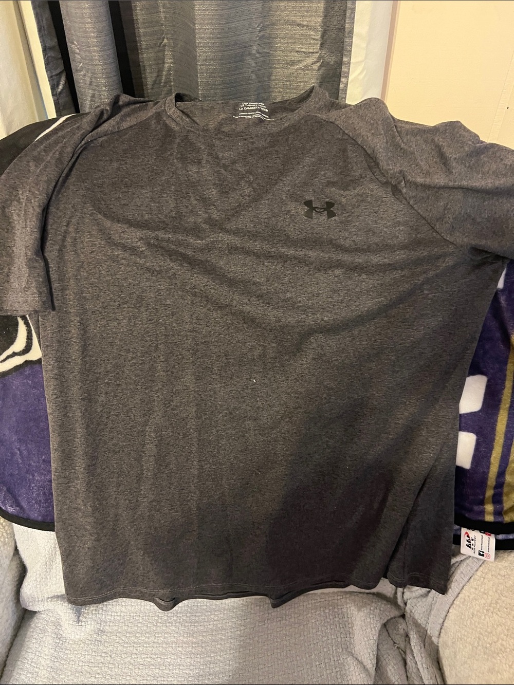 Under Armour Men’s Short Sleeve Training Tee - Dark Charcoal